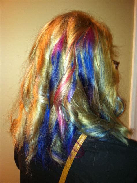 Vivids And Tye Dyed Hair Creations Long Hair Styles Hair