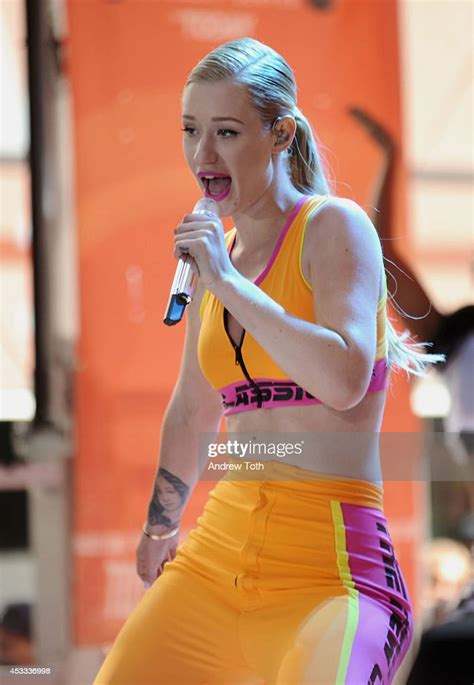 Singer Iggy Azalea Performs On Nbcs Today At The Nbcs Today Show