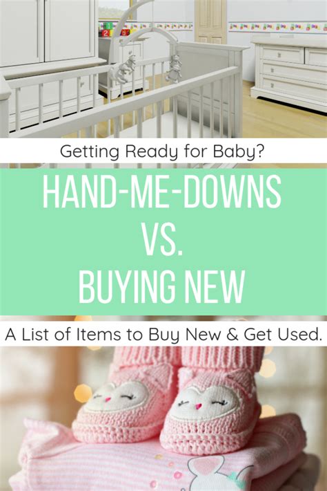 Hand Me Downs Vs Buying New Tired As A Mother Baby Hands Getting