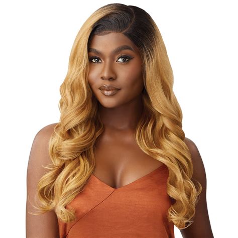 Hhb Body Curl 24 Outre Human Hair Blend 5x5 Lace Closure Wig