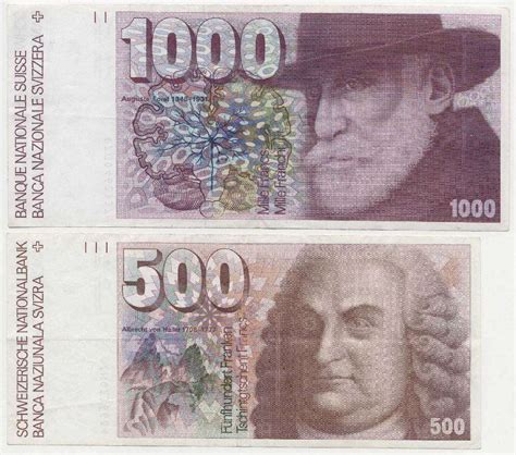 Der ständerat hat am mittwoch eingelenkt und ist stillschweigend dem nationalrat gefolgt. Alte Banknoten Schweiz