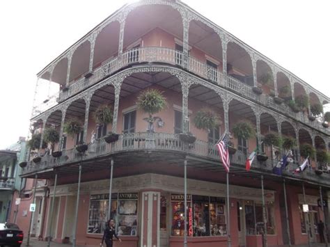 A Creole Townhouse With Shops On The Ground Floor And Apartments Above