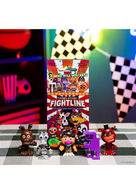Five Nights At Freddy S Fightline Character Pack Collectible Battle Game