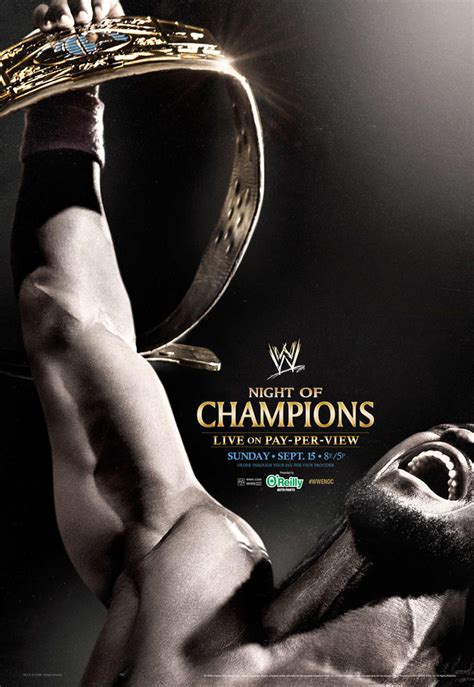 Wwe Night Of Champions 2013 Poster By Dinesh Musiclover On Deviantart