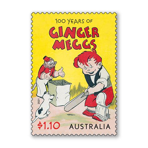 100 Years Of Ginger Meggs Australia Post