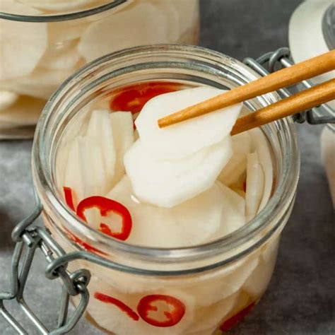 Easy Pickled Daikon Radish Recipe The Yummy Bowl