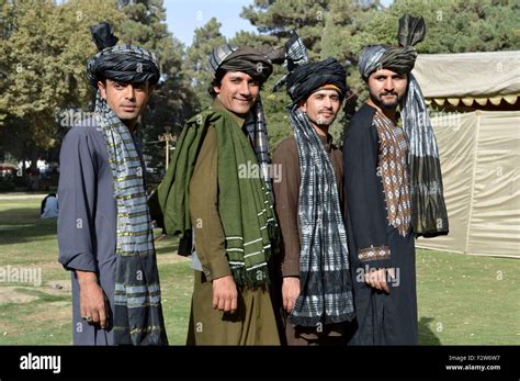 Quetta 23rd Sep 2015 People In Traditional Pashtun Dresses Pose For