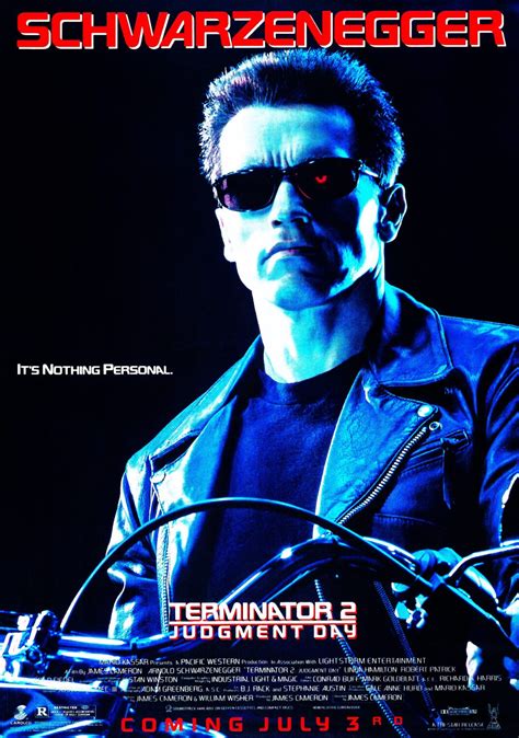 Terminator 2 Judgement Day Movie Poster Classic 90s Vintage Wall Film