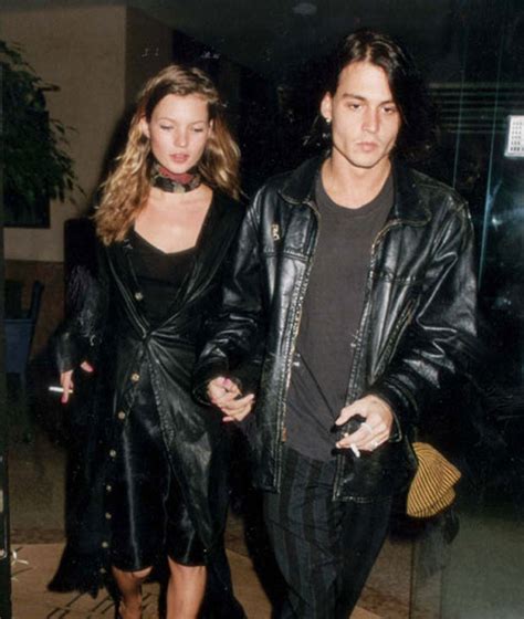 90s Throwback Johnny Depp And Kate Moss