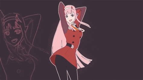 Zero Two Anime Dance  Reverasite