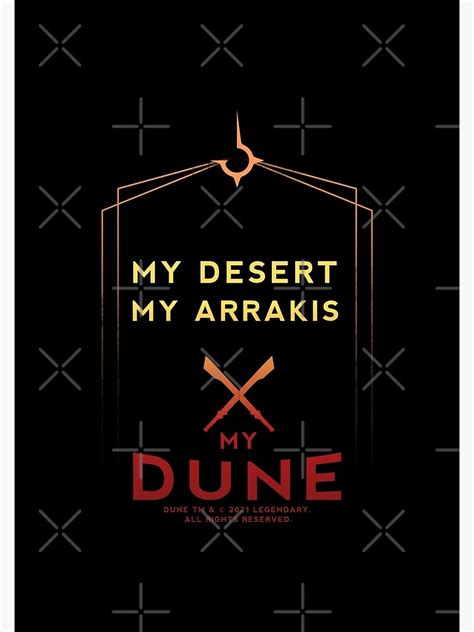 My Desert My Arrakis My Dune Poster By Yoshra Redbubble