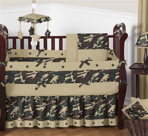 Beddinginn online store has largest assortment of crib bedding sets.here you can find most soft baby crib bedding sets for both boys and girls,of course as well as neutral items.we also supply custom bedding sets of any color. Sweet Jojo Designs Camo Green Collection 9pc Crib Bedding ...