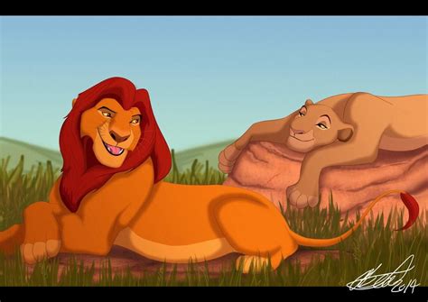 Mufasa And Sarabi Lazy By Elbel1000 Lion King Art Mufasa Lion King