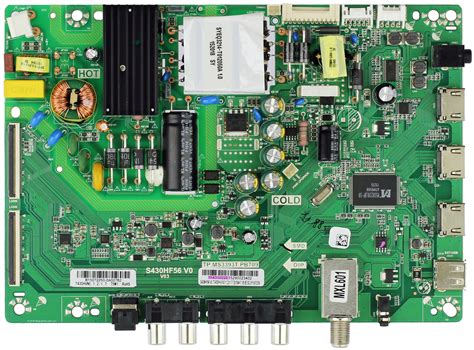 Insignia 5543s022e1 Main Board For Ns 43d420na16 Rev B