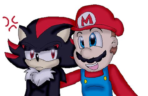 Shadow And Mario By Sonicfazbear15 On Deviantart