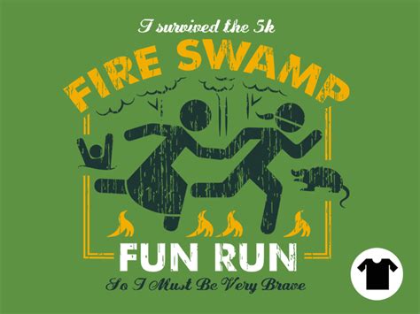 Fire Swamp Fun Run For 11 14 4 Kids Swamp Mens Xl Geekery