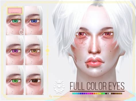 Sims 4 Anime Eyes Colors