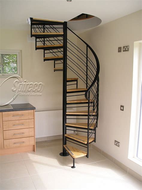 25 Wonderful Spiral Staircase Design Ideas For Your 2nd Floor Tiny