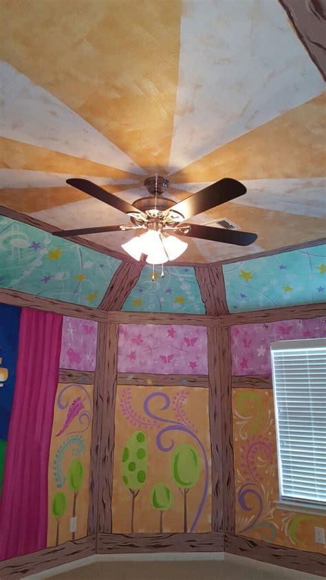 Treece says that the 60 hours she spent on the painting would have never. Tangled girls bedroom. Tangle inspired design we wanted to ...