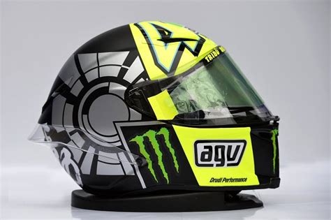 Agv Valentino Rossi Winter Test Limited Edition Helmet Cpu Hunter