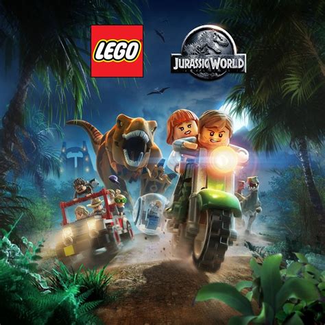 Lego Jurassic World 2015 Playstation 4 Box Cover Art Mobygames