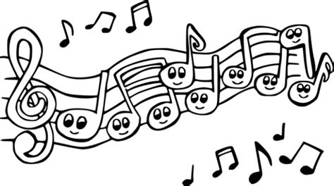 Desenhos De Notas Musicais Para Colorir Curso Completo De Pedagogia