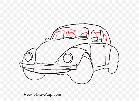 Volkswagen Beetle Car Drawing Sketch Png 600x600px Volkswagen Beetle