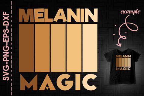 Melanin Magic Black Proud Black History By Utenbaw Thehungryjpeg