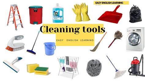 View 17 Household Items Housekeeping Cleaning Tools And Equipment Names