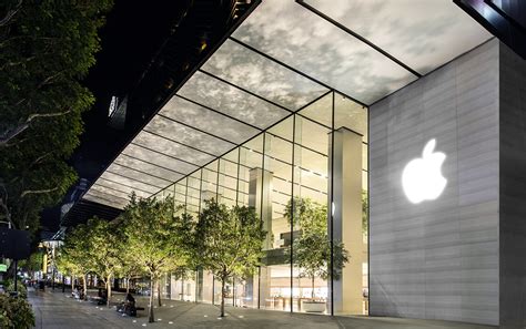 Apple Store In Singapore Structural Glazing Façade Seele