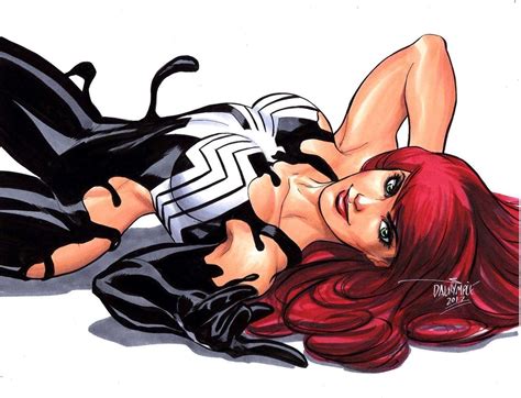 Halloween Feature Venom Mary Jane As She Venom By Scott Dalrymple Marvel Superheroes Marvel