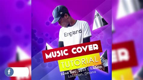Photoshop Tutorial How To Design A Music Cover Youtube