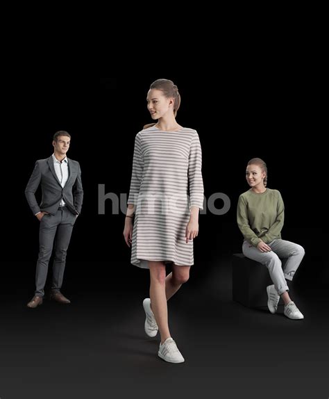 Posed Free Model Vol 01 11 Humano 3d 3d People Collections