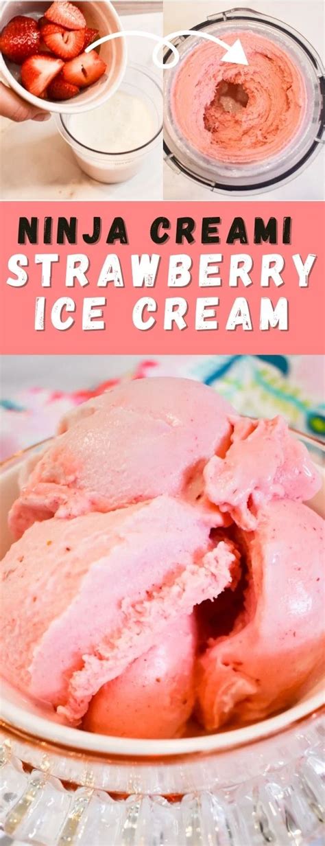 Ninja Creami Strawberry Ice Cream Recipe See The Post For More Details Ninja Ice Cream Recipe
