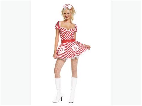 Adult Candy Striper Nurse Full Costume West Shore Langfordcolwood