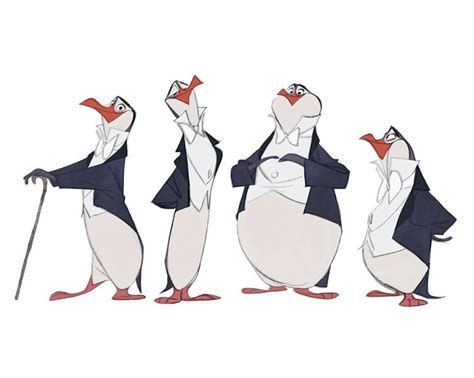 Mary Poppins Penguins Coloring Pages Thekidsworksheet
