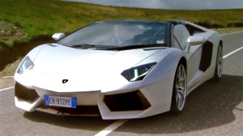 Driving The Lamborghini Aventador Roadster Fifth Gear Youtube