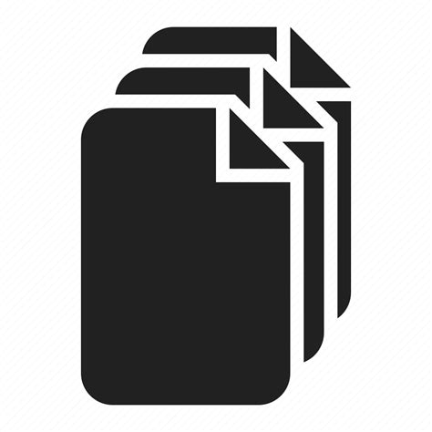 Copy Documents Files Multiple File Icon Download On Iconfinder
