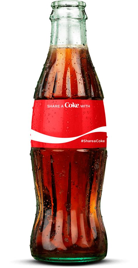 6 Pack Of 8 Fl Oz Personalized Glass Bottles Of Coca Cola Coke Store