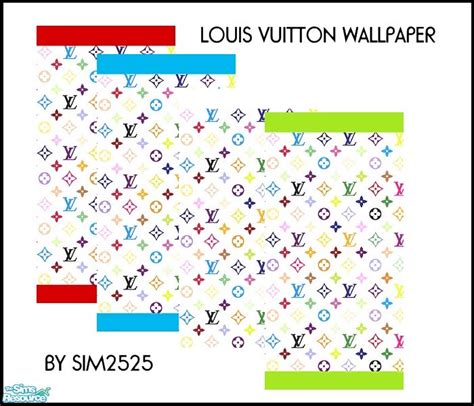 Sims 4 Louis Vuitton Wallpaper Walden Wong