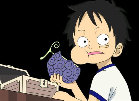 Luffy Eats Devil Fruit In Sketchbook By Obito Tobi Uchia On Deviantart