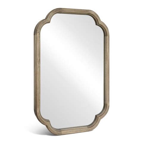 Kelly Clarkson Home Lucie Shabby Elegance Scallop Accent Mirror