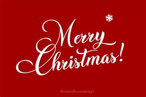 Christmas Wish Calligraphy Font Free Script Fonts