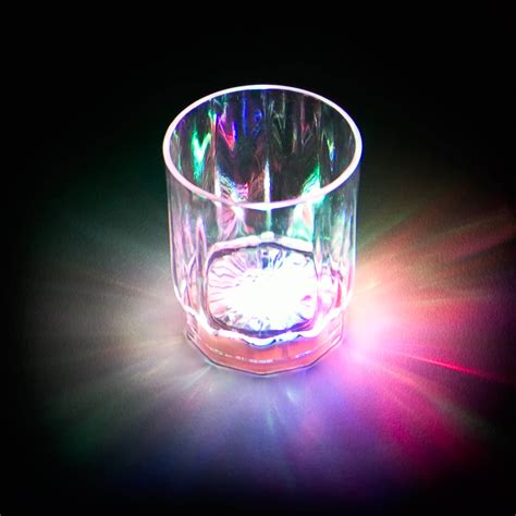 2 Oz Flashing Multi Color Led Shot Glass