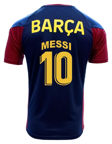 Fc Barcelona Messi 10 Jersey Official Licensed Youth Size Color Blue