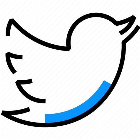 Bird Media Network Social Sparrow Tweet Twitter Icon