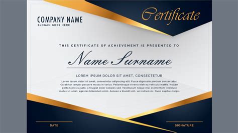 Creating A Professional Certificate Design Using Guides Coreldraw