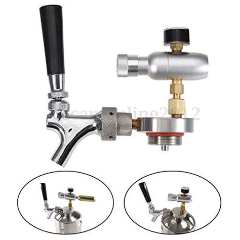 2l36l5l Mini Spears Tap Faucet Co2 Injector For Keg Beer Growler
