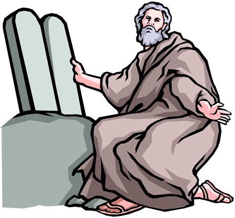 On The Mountain Long Ago Moses Clipart Panda Free Clipart Images