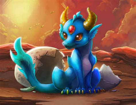 Cute Mystical Creature ♥ Painting Demo Diamond Painting Cartoon Dragon